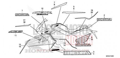 MARCHIO (1) CBR650RAK di 2019